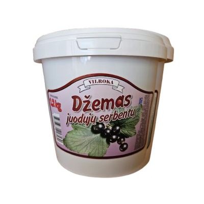 Blackcurrant Jam, Vilroka, 1,2 kg